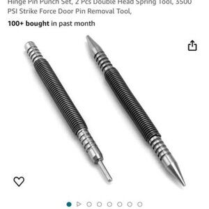 Pin Punches 1/32" & 1/16" Nail Set